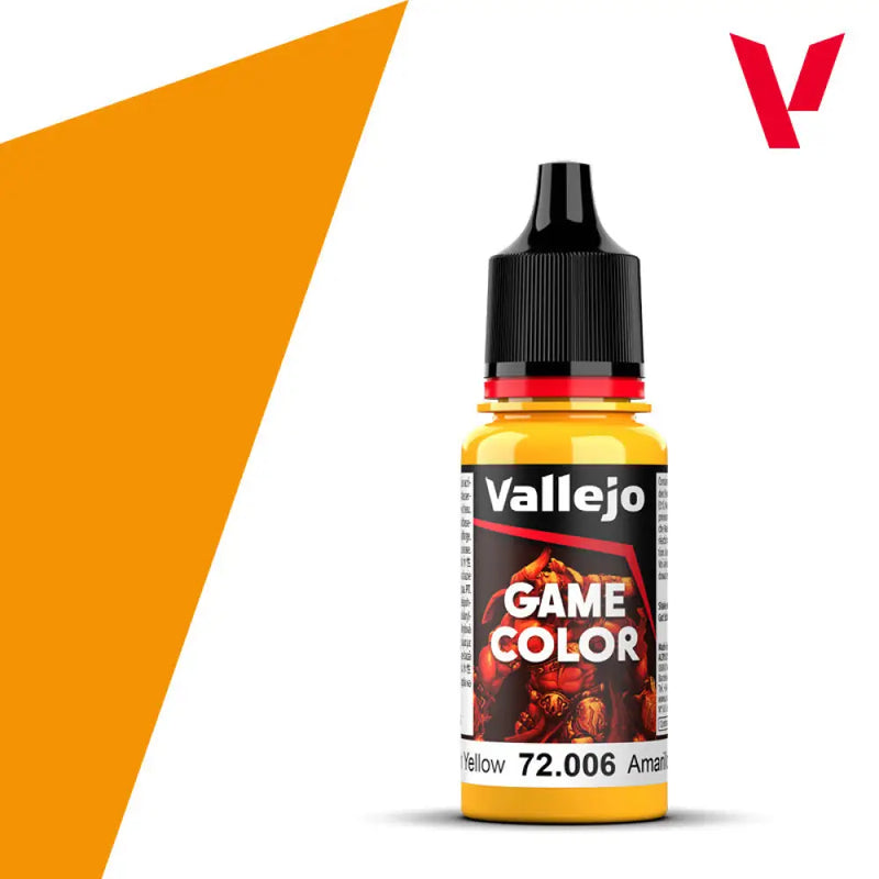 Vallejo Game Color: Sun Yellow (18ml) - Vallejo