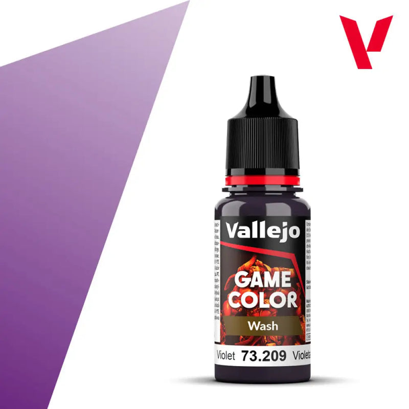 Vallejo Game Color: Violet Wash (18ml) - Vallejo