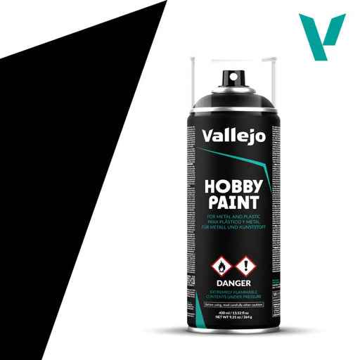 Vallejo: Hobby Paint - Black 400ml (Cannot be shipped) - Vallejo