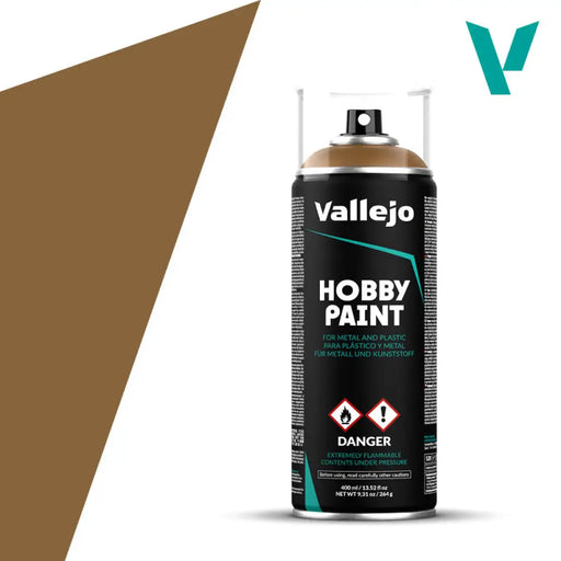 Vallejo: Hobby Paint - Leather Brown 400ml (Cannot be shipped) - Vallejo