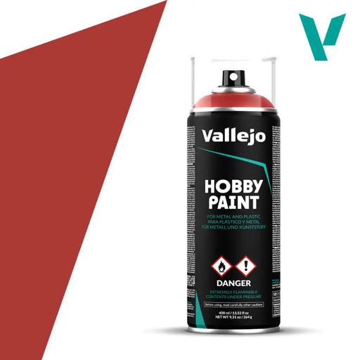 Vallejo: Hobby Paint - Scarlet Red 400ml (Cannot be shipped) - Vallejo