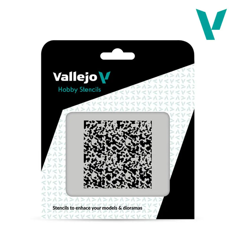 Vallejo: Hobby Stencils - Weathered Paint 1/72 - Vallejo