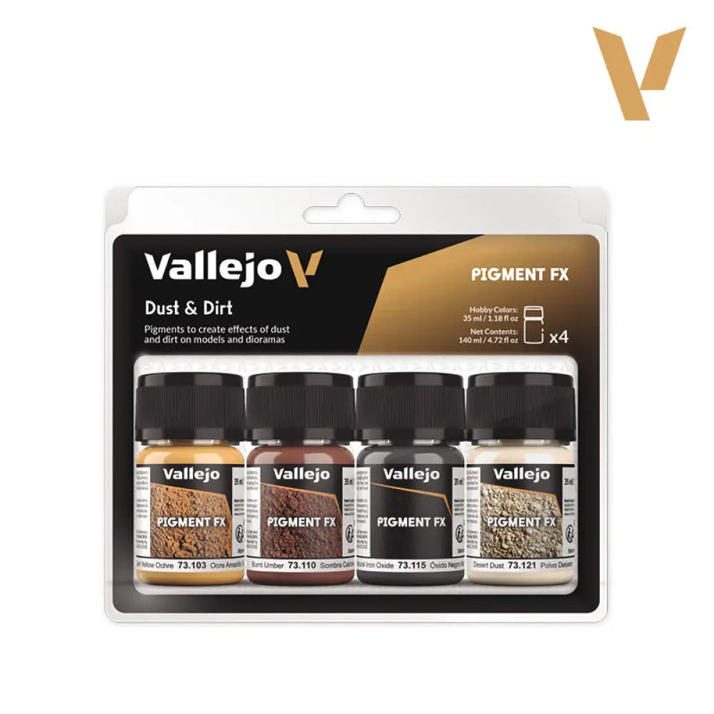 Vallejo: Pigment FX - Dust & Dirt - Vallejo