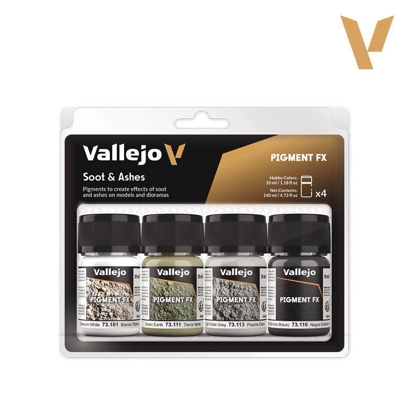 Vallejo: Pigment FX - Soot  & Ashes