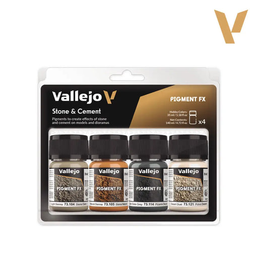 Vallejo: Pigment FX - Stone & Cement - Vallejo