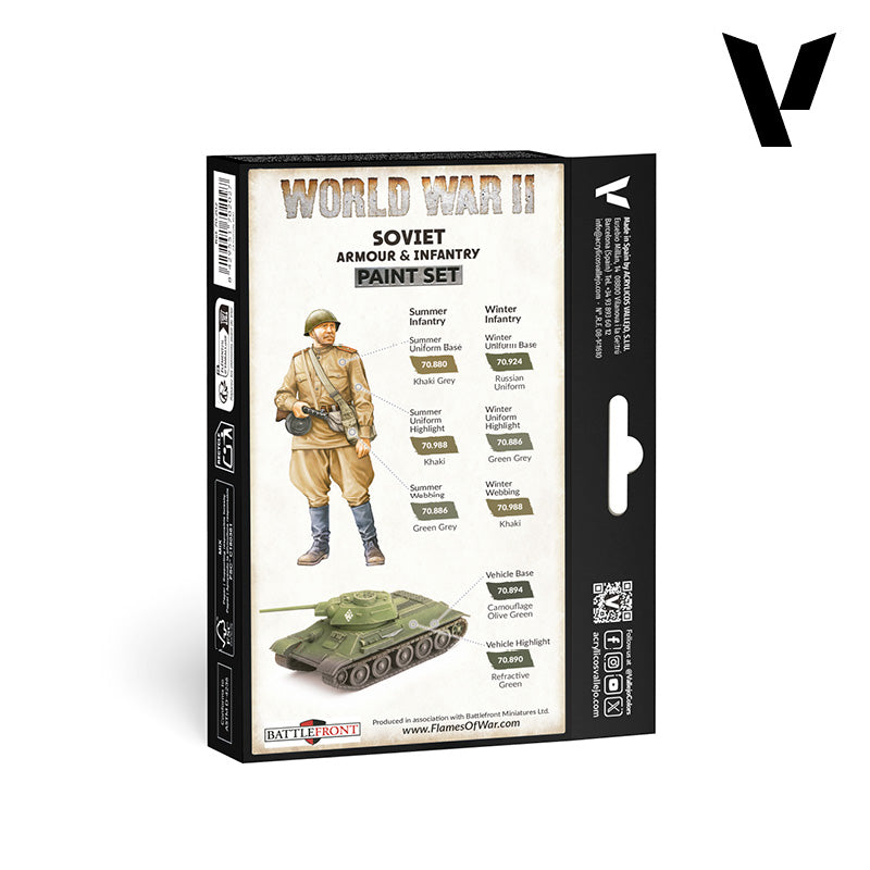 Vallejo: AFV Color Series WWII Soviet Armour & Infantry