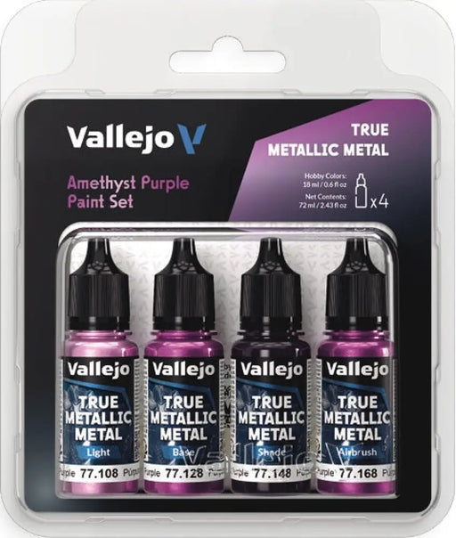 Vallejo: True Metallic Metal Amethyst Purple Paint Set - Vallejo
