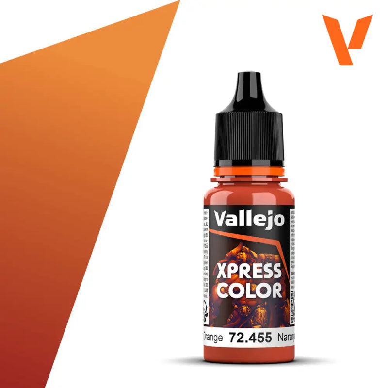 Vallejo Xpress Color: Chameleon Orange (18ml) - Vallejo