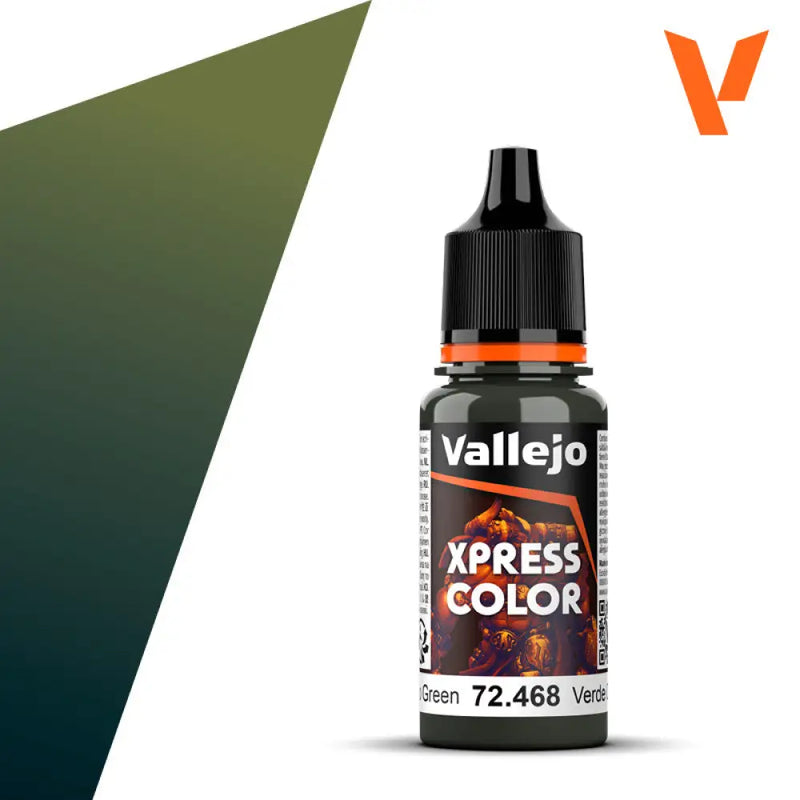 Vallejo Xpress Color: Commando Green (18ml) - Vallejo