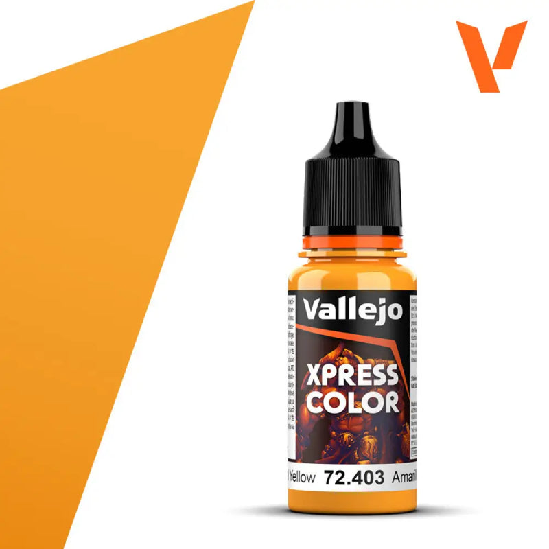 Vallejo Xpress Color: Imperial Yellow (18ml) - Vallejo