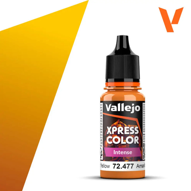 Vallejo Xpress Color Intense: Dreadnought Yellow (18ml) - Vallejo