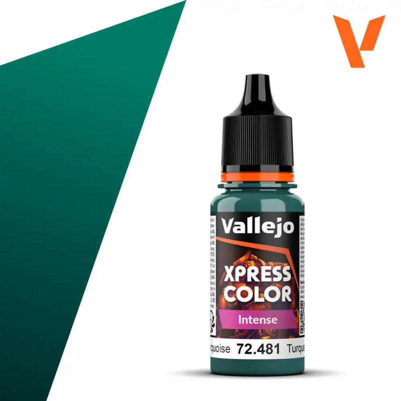 Vallejo Xpress Color Intense: Heretic Turquoise (18ml) - Vallejo