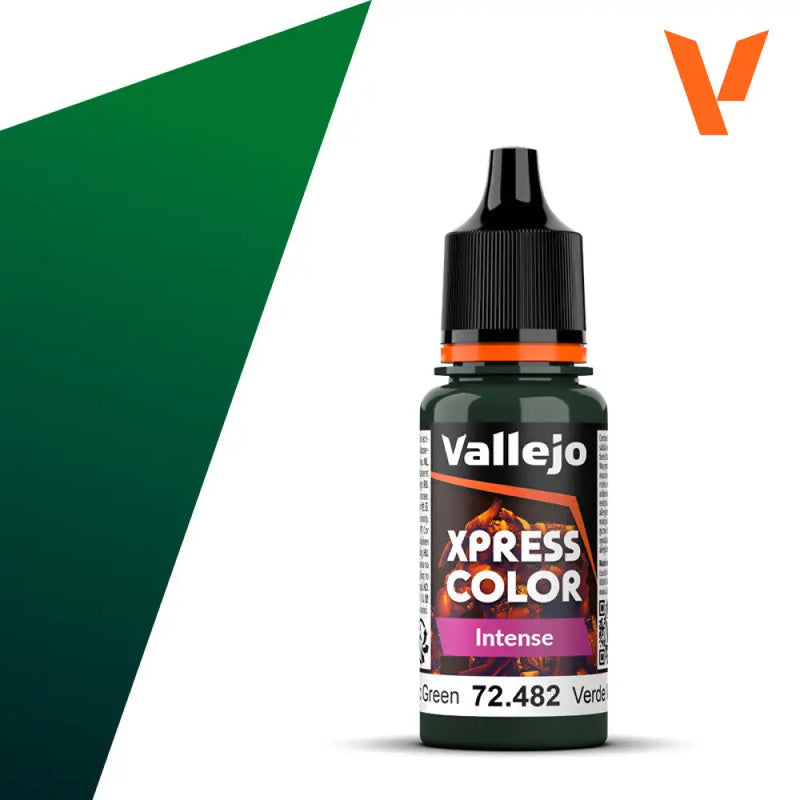 Vallejo Xpress Color Intense: Monastic Green (18ml) - Vallejo
