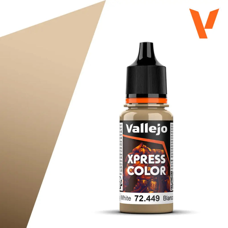 Vallejo Xpress Color: Mummy White (18ml) - Vallejo