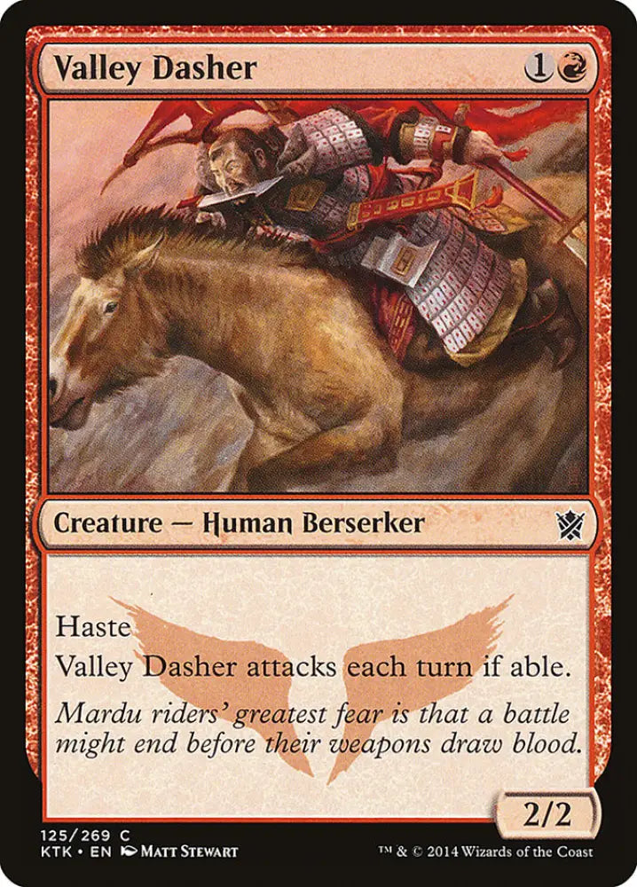 Valley Dasher [Khans of Tarkir] - MTG Single