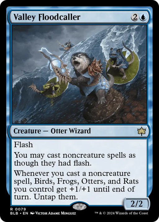 Valley Floodcaller [Bloomburrow] - MTG Single
