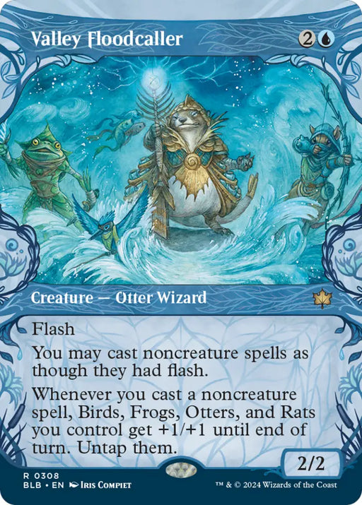 Valley Floodcaller (Showcase) [Bloomburrow] - MTG Single