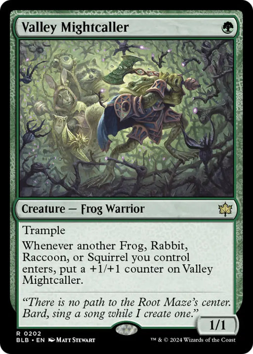 Valley Mightcaller [Bloomburrow] - MTG Single