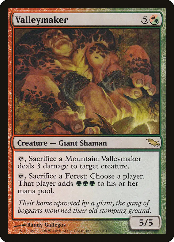 Valleymaker [Shadowmoor] - MTG Single