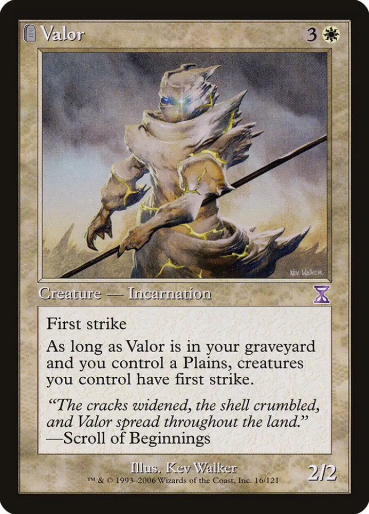 Valor [Time Spiral Timeshifted] - MTG Single