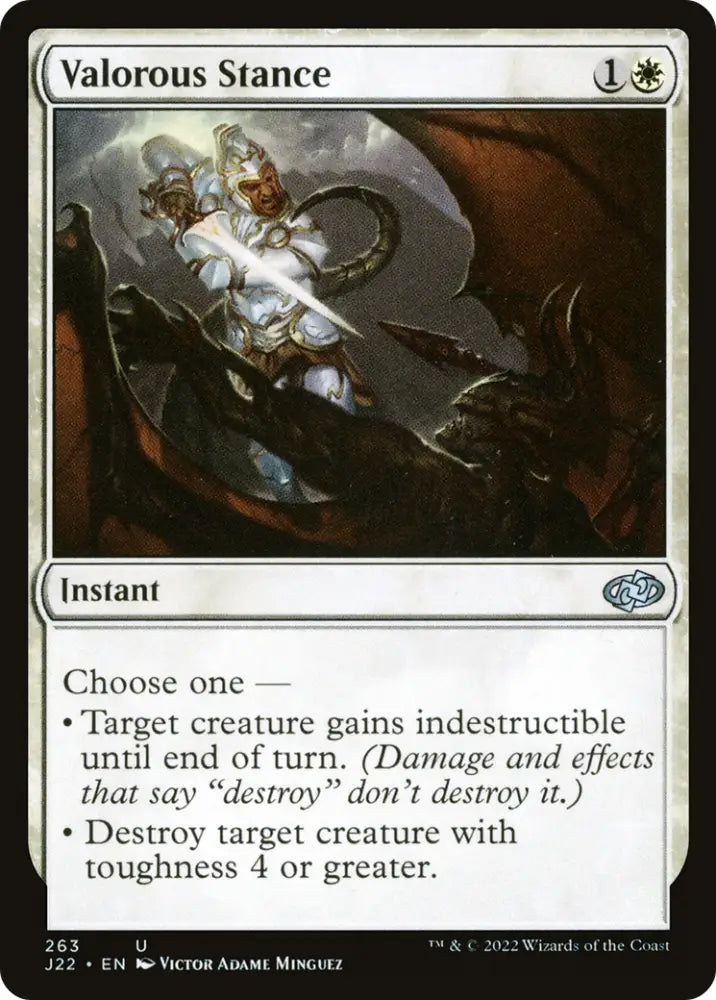 Valorous Stance (263) [Jumpstart 2022] - MTG Single