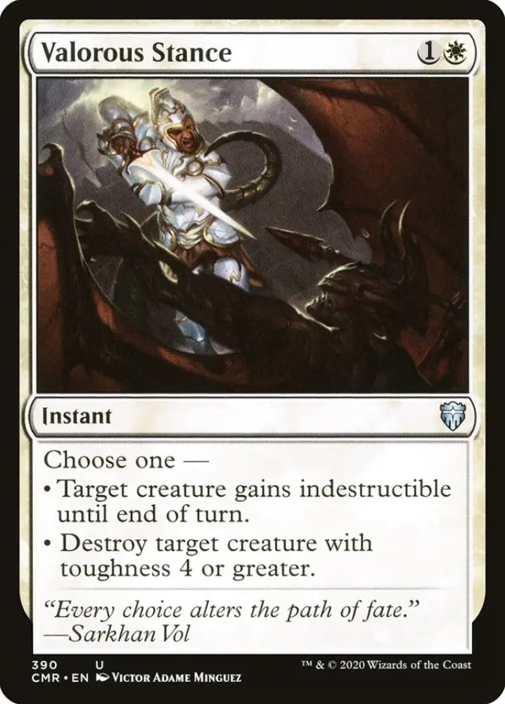 Valorous Stance [Commander Legends] - MTG Single