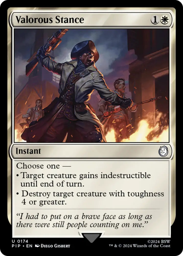 Valorous Stance [Fallout] - MTG Single