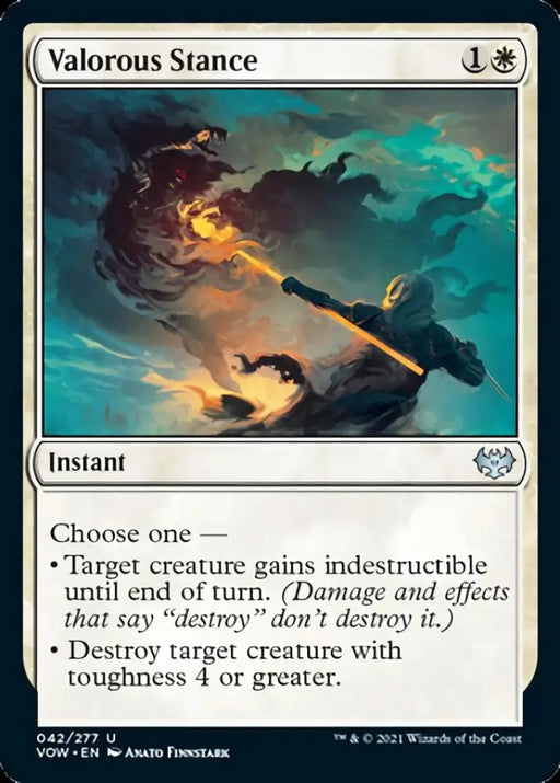 Valorous Stance [Innistrad: Crimson Vow] - MTG Single