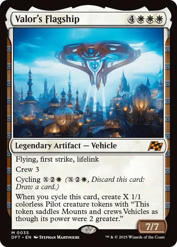 Valor’s Flagship [Aetherdrift] - MTG Single