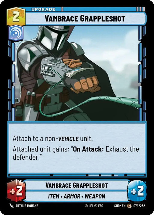 Vambrace Grappleshot (074/262) [Shadows of the Galaxy] - Star Wars: Unlimited Single