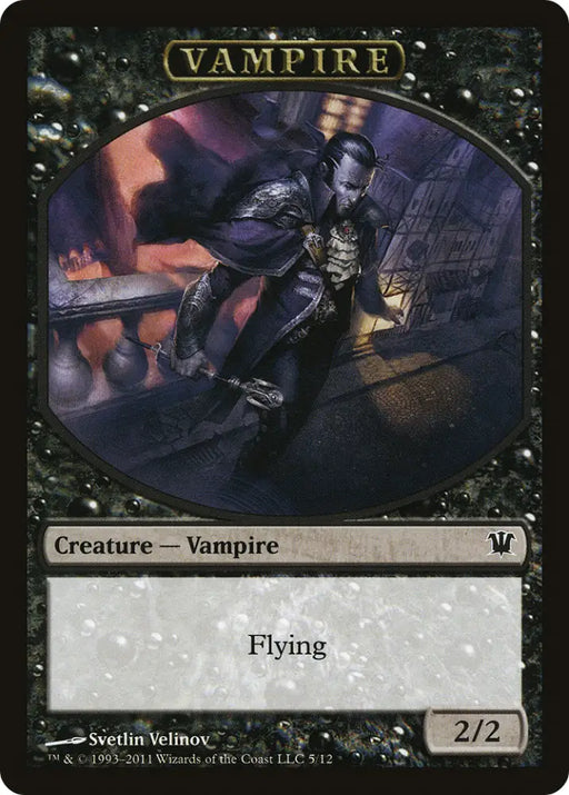 Vampire (0007) // Vampire (0008) Double-Sided Token [Innistrad Remastered Tokens] - MTG Single