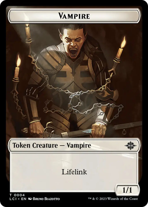 Vampire // Bat Double-Sided Token [The Lost Caverns of Ixalan Tokens] - MTG Single
