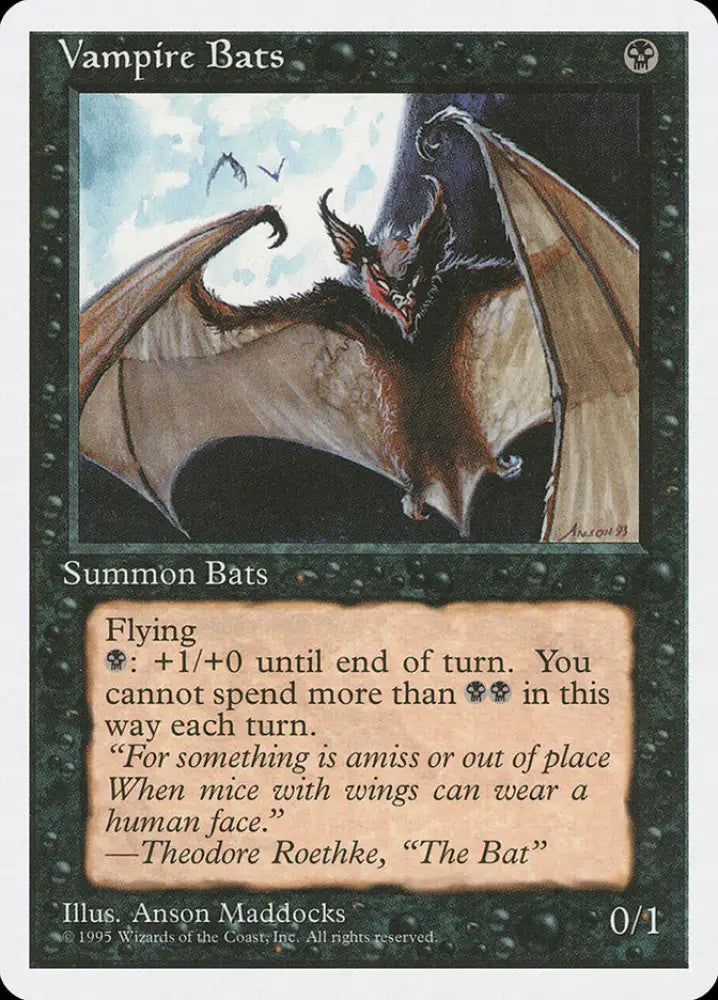 Vampire Bats [Fourth Edition] - MTG Single