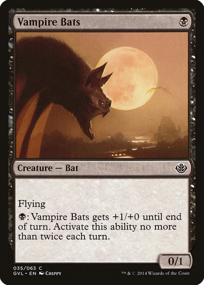 Vampire Bats (Garruk vs. Liliana) [Duel Decks Anthology] - MTG Single