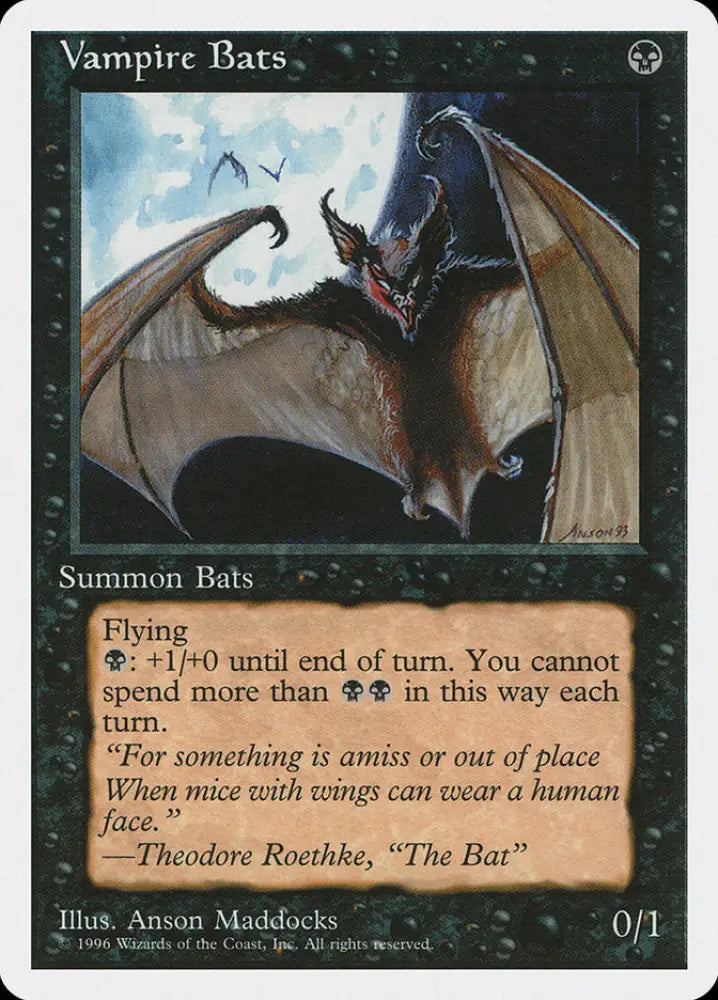 Vampire Bats [Introductory Two-Player Set] - MTG Single