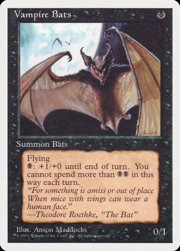 Vampire Bats [Rivals Quick Start Set] - MTG Single