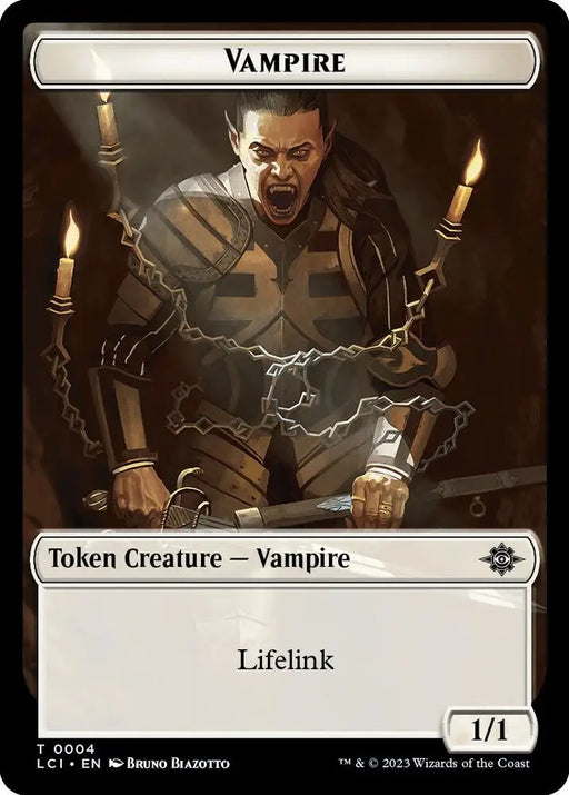 Vampire // Vampire Demon Double-Sided Token (4 // 15) [The Lost Caverns of Ixalan]