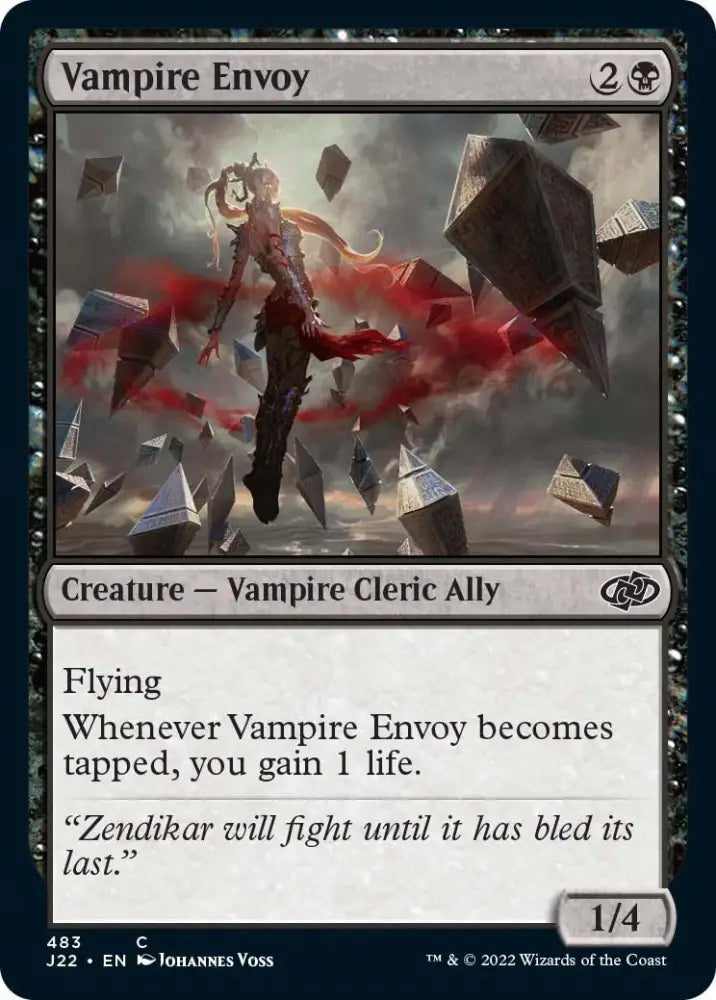 Vampire Envoy [Jumpstart 2022] - MTG Single
