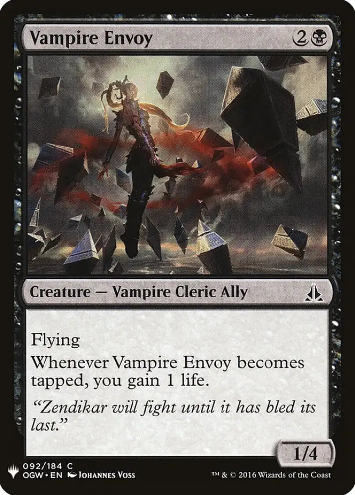 Vampire Envoy [Mystery Booster] - MTG Single
