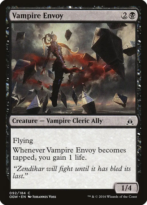 Vampire Envoy [Oath of the Gatewatch] - MTG Single