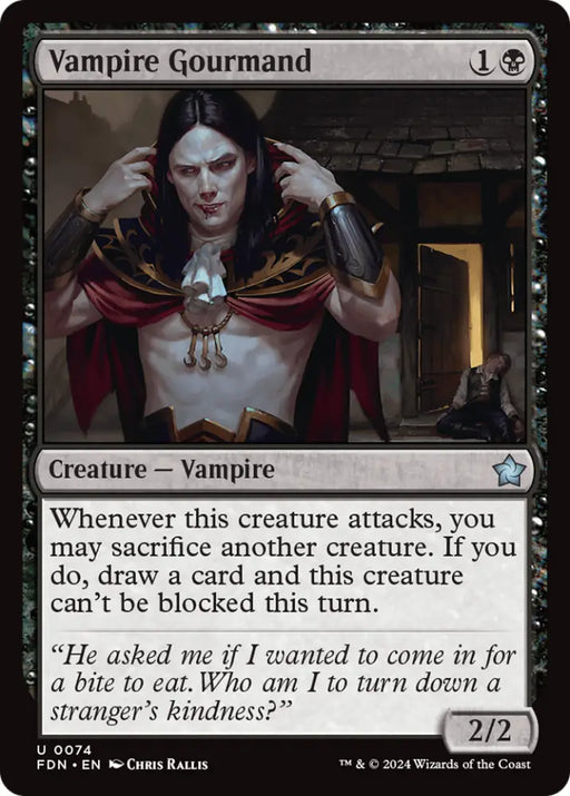 Vampire Gourmand [Foundations] - MTG Single