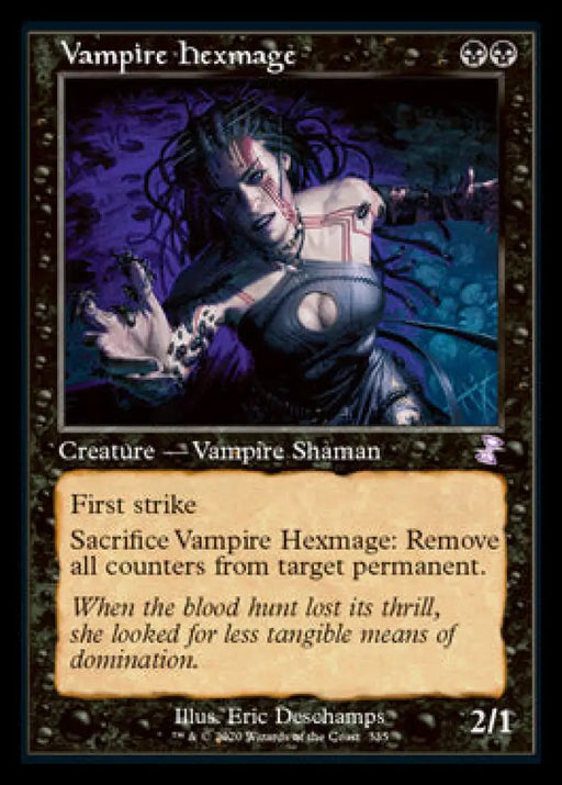 Vampire Hexmage (Timeshifted) [Time Spiral Remastered] - MTG Single