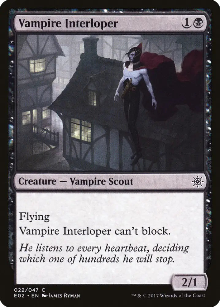 Vampire Interloper [Explorers of Ixalan] - MTG Single