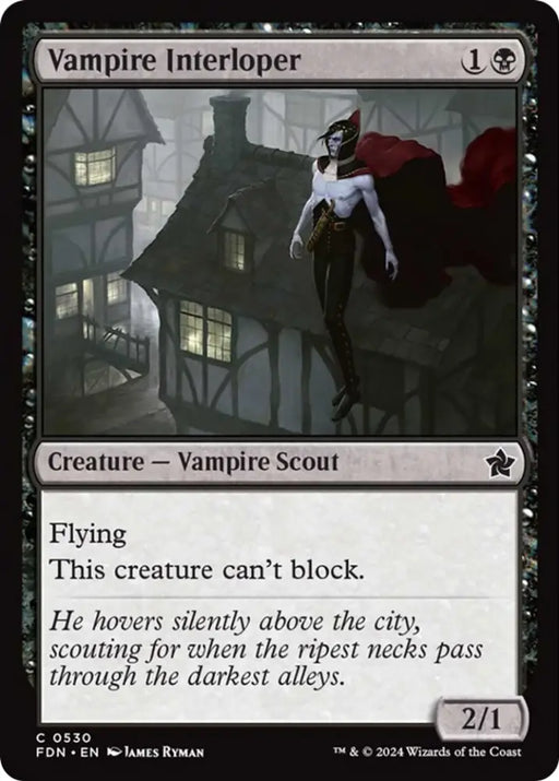 Vampire Interloper [Foundations] - MTG Single