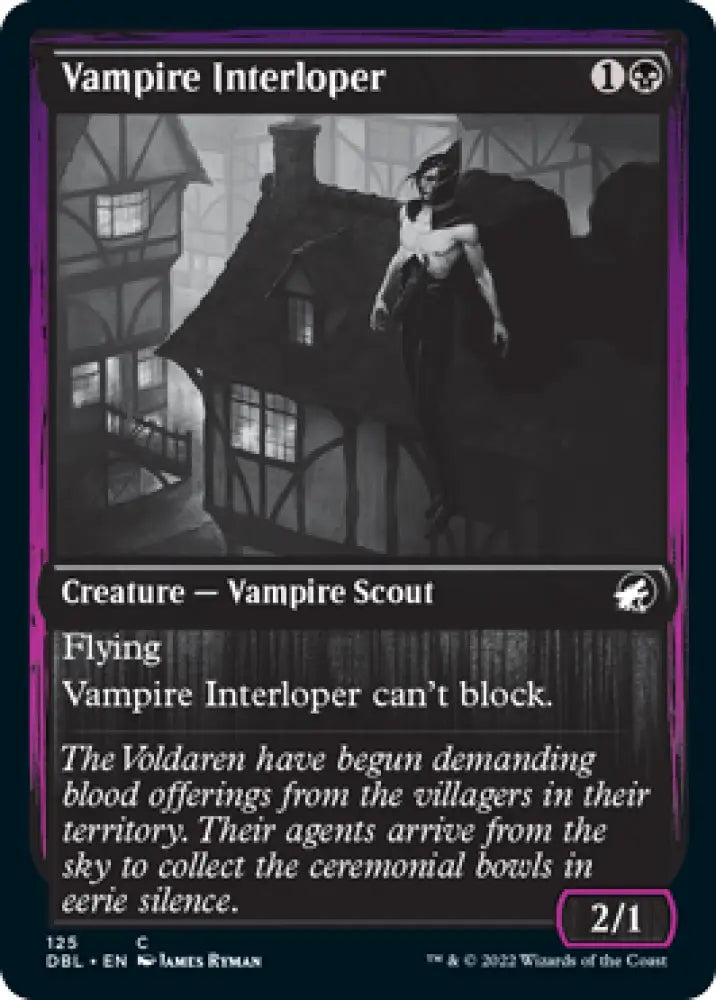 Vampire Interloper [Innistrad: Double Feature] - MTG Single