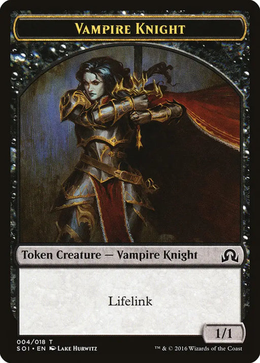 Vampire Knight Token [Shadows over Innistrad Tokens] - MTG Single