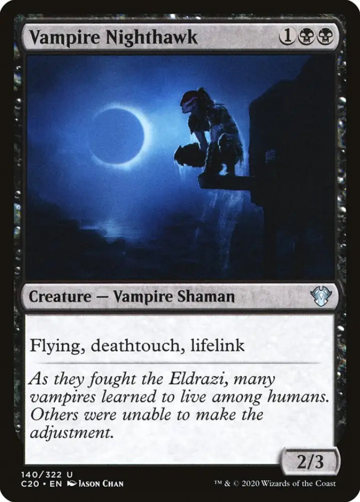 Vampire Nighthawk [Commander 2020] - MTG Single