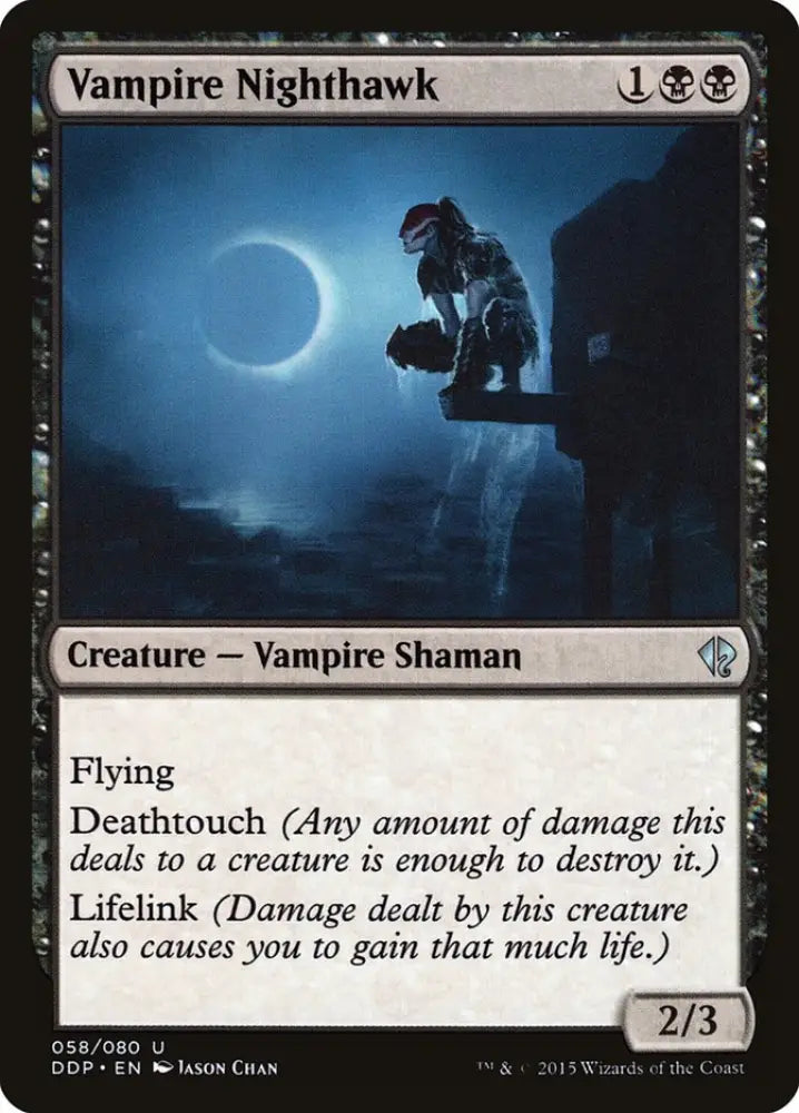 Vampire Nighthawk [Duel Decks: Zendikar vs. Eldrazi] - MTG Single