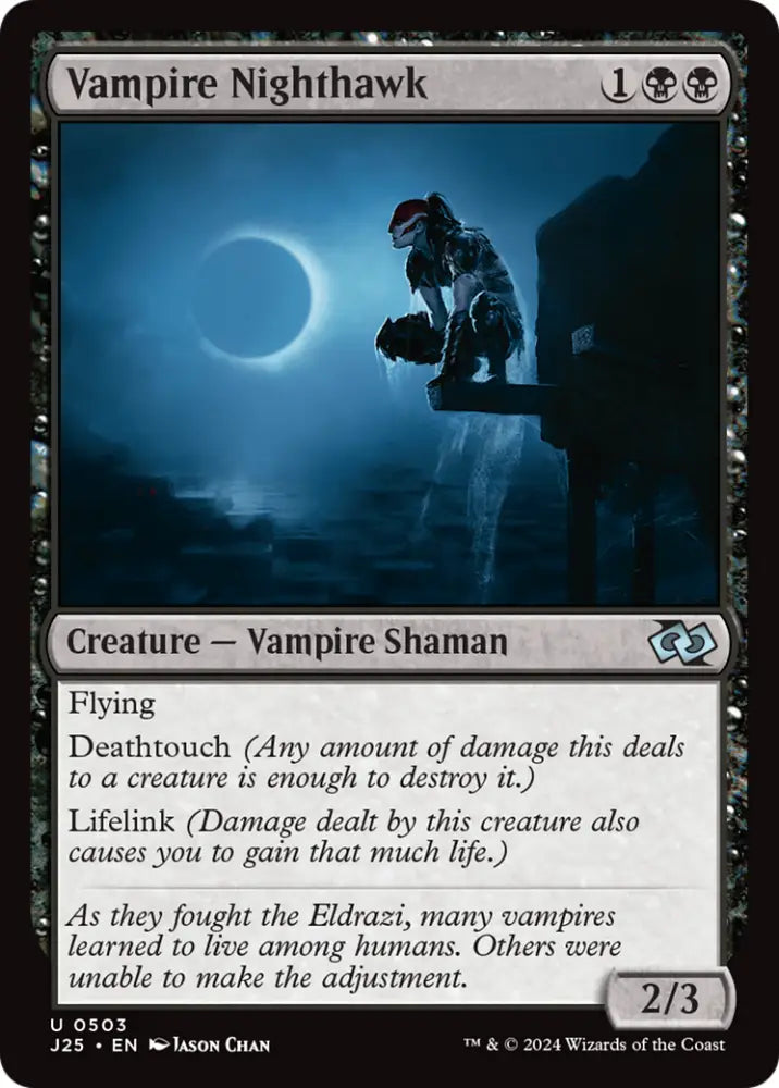 Vampire Nighthawk [Foundations Jumpstart] - MTG Single
