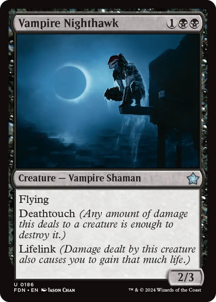 Vampire Nighthawk [Foundations] - MTG Single